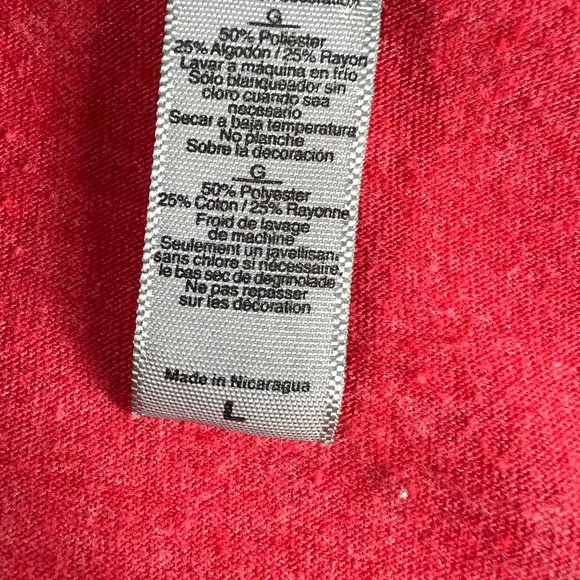 2015 Harley Davidson Fort Bragg Shirt Fits Medium Red Pin Up Biker Tee Tag L - Picture 7 of 14